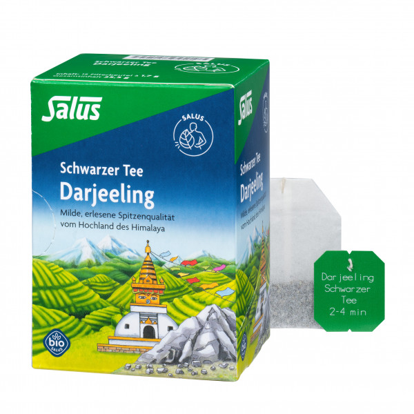 DARJEELING schwarzer Tee Bio Salus Filterbeutel