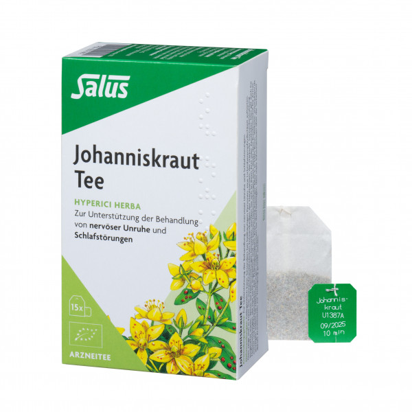 JOHANNISKRAUT ARZNEITEE Hyperici herba Salus Fbtl.
