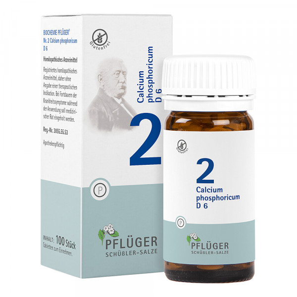 BIOCHEMIE Pflüger 2 Calcium phosphoricum D 6 Tabl.