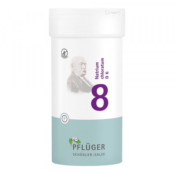 BIOCHEMIE Pflüger 8 Natrium chloratum D 6 Tabl.
