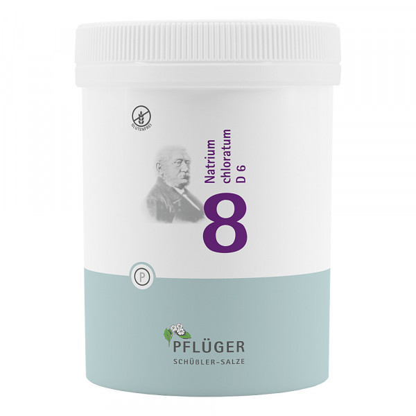 BIOCHEMIE Pflüger 8 Natrium chloratum D 6 Tabl.