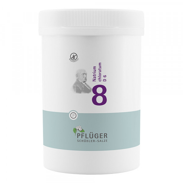 BIOCHEMIE Pflüger 8 Natrium chloratum D 6 Tabl.