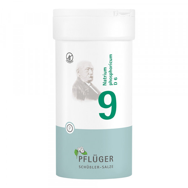 BIOCHEMIE Pflüger 9 Natrium phosphoricum D 6 Tabl.