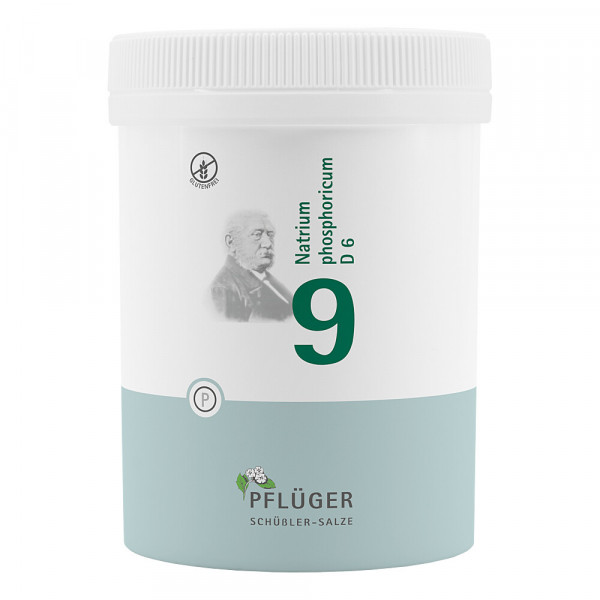 BIOCHEMIE Pflüger 9 Natrium phosphoricum D 6 Tabl.