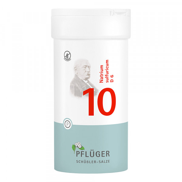 BIOCHEMIE Pflüger 10 Natrium sulfuricum D 6 Tabl.