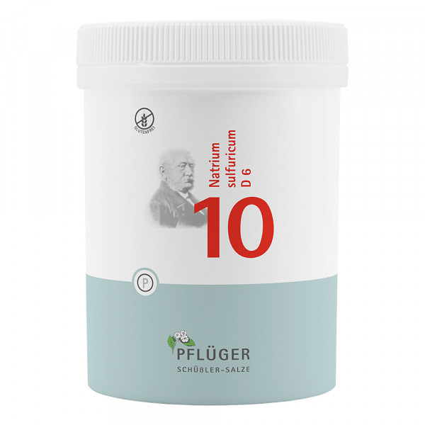 BIOCHEMIE Pflüger 10 Natrium sulfuricum D 6 Tabl.