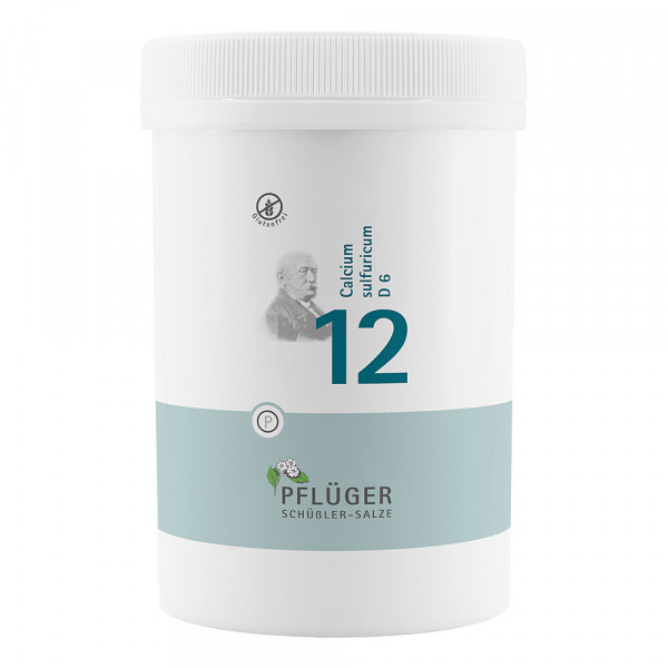 BIOCHEMIE Pflüger 12 Calcium sulfuricum D 6 Tabl.