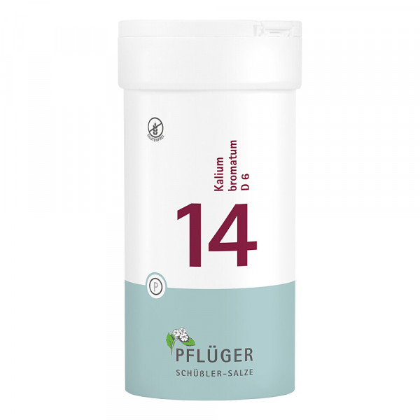 BIOCHEMIE Pflüger 14 Kalium bromatum D 6 Tabletten