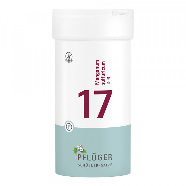 BIOCHEMIE Pflüger 17 Manganum sulfuricum D 6 Tabl.