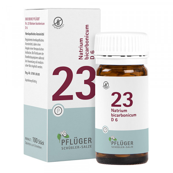 BIOCHEMIE Pflüger 23 Natrium bicarbonicum D 6 Tabletten