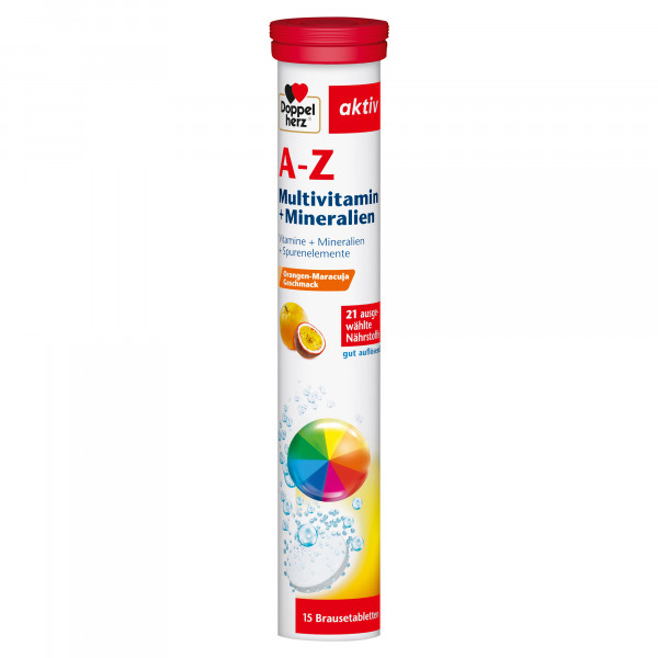 DOPPELHERZ A-Z Multivitamin+Mineralien Brausetabl.