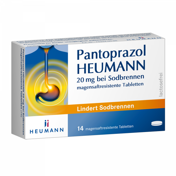 PANTOPRAZOL Heumann 20 mg b.Sodbrennen msr.Tabl.