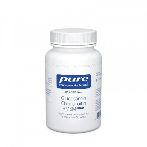 PURE ENCAPSULATIONS Glucosamin+Chondr.+MSM Kapseln