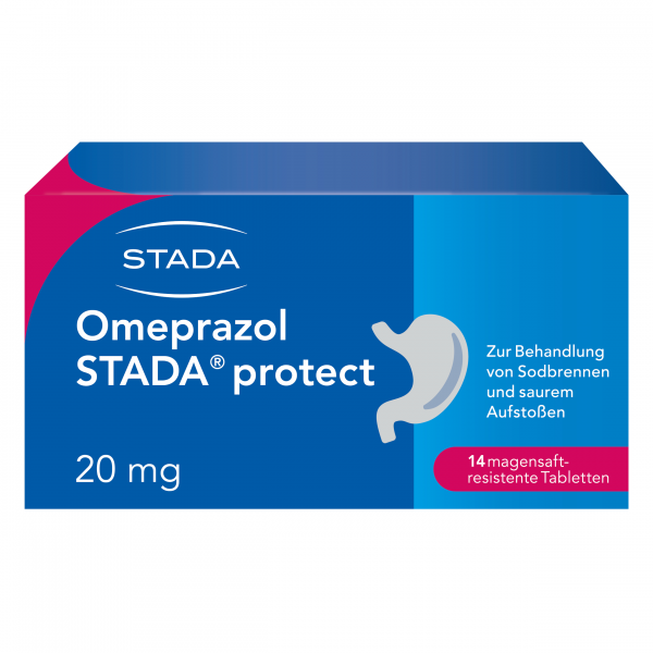 OMEPRAZOL STADA protect 20 mg magensaftr.Tabletten