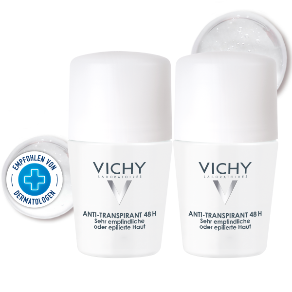VICHY DEO Roll-on Sensitiv Antitrans.48h Doppelp.