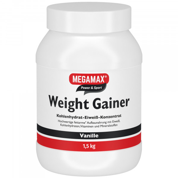 WEIGHT GAINER Megamax Vanille Pulver