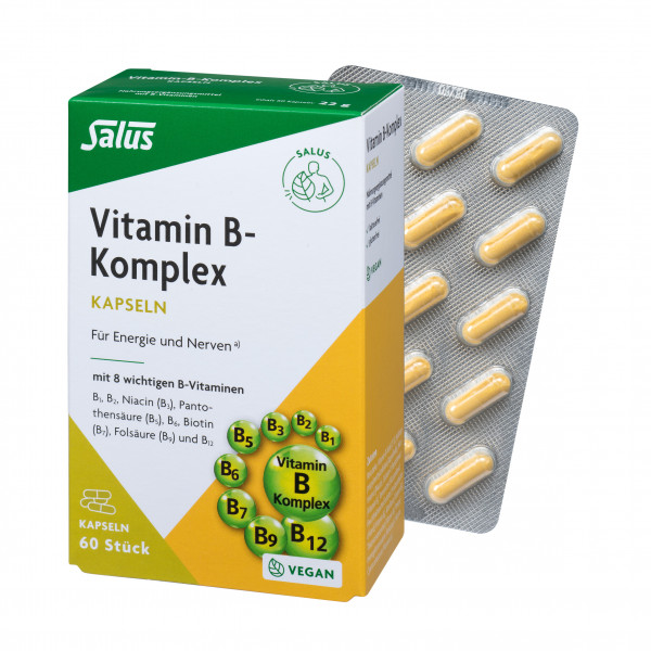 VITAMIN B KOMPLEX vegetabile Kapseln Salus