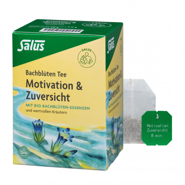 BACHBLÜTEN TEE Motivation & Zuversicht Bio Salus