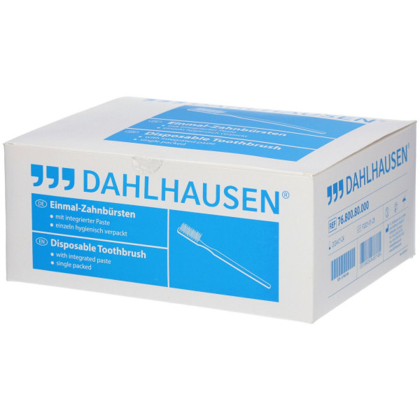 EINMAL ZAHNBÜRSTE m.Paste