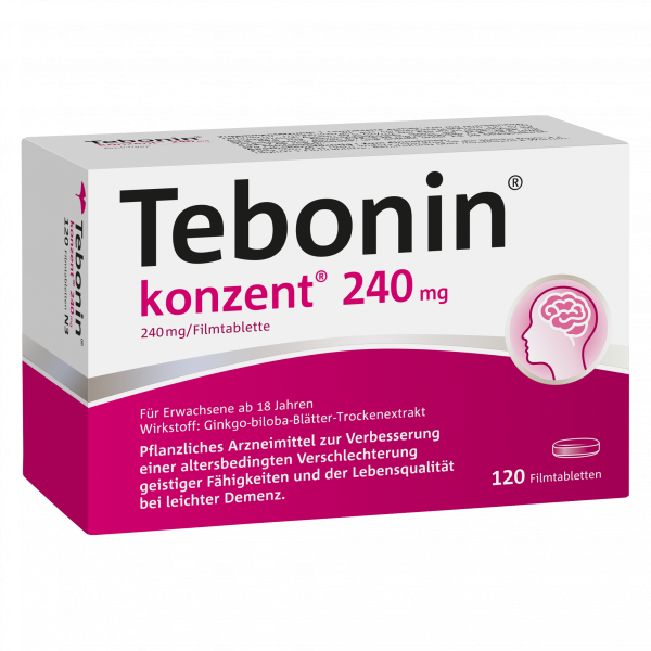 TEBONIN konzent 240 mg Filmtabletten