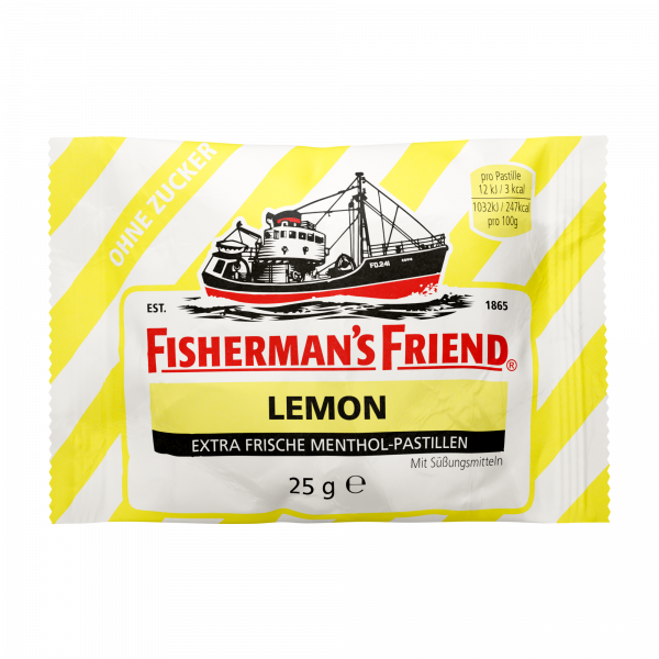 FISHERMANS FRIEND Lemon ohne Zucker Pastillen