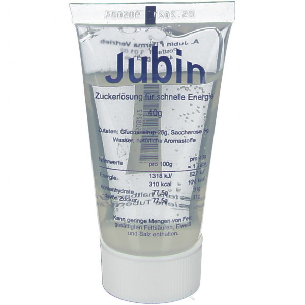 JUBIN Zuckerlösung schnelle Energie