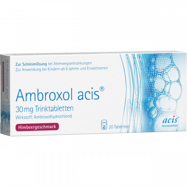 AMBROXOL acis 30 mg Trinktabletten