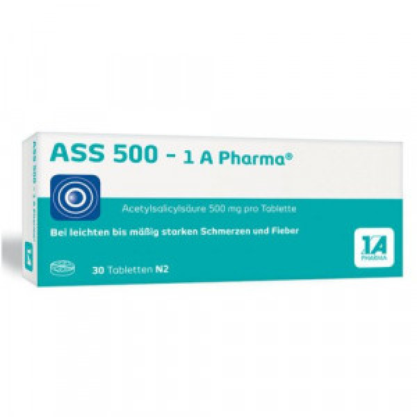 ASS 500-1A Pharma Tabletten