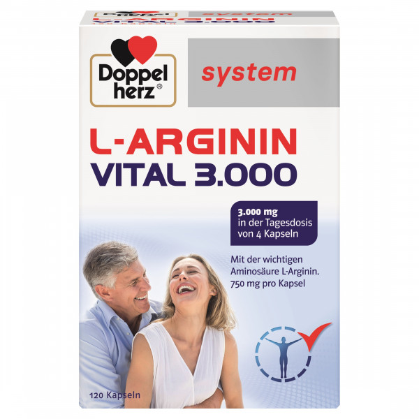 DOPPELHERZ L-Arginin Vital 3.000 system Kapseln