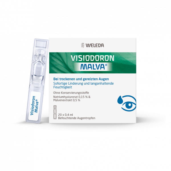 VISIODORON Malva Augentropfen in Einzeldosispipet.
