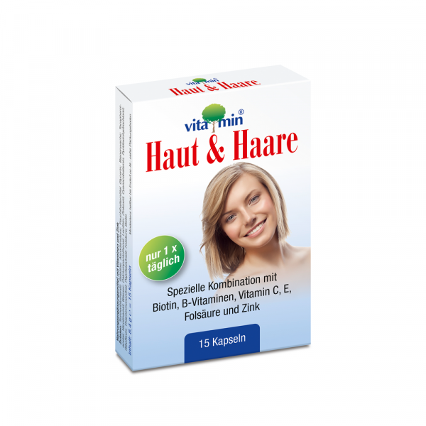 HAUT+HAARE VITAMIN Natur Pharma Kapseln