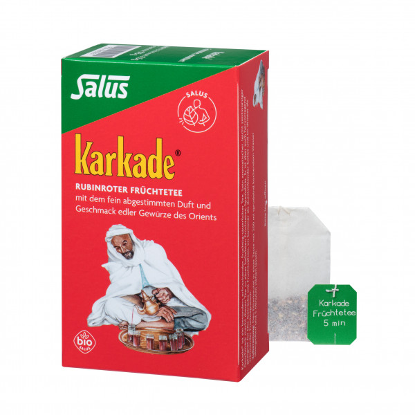 KARKADE Früchtetee m.natürlichem Aroma Bio Salus