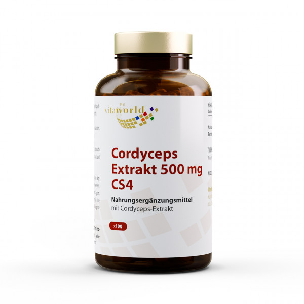 CORDYCEPS EXTRAKT 500 mg Kapseln