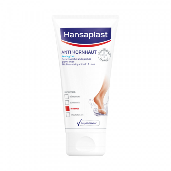 HANSAPLAST Anti-Hornhaut Peeling 2in1 Foot Expert
