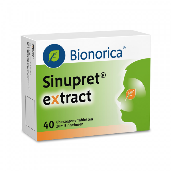 SINUPRET extract überzogene Tabletten bei akuten, unkomplizierten Entzündungen der Nasennebenhöhlen