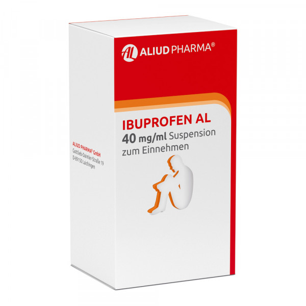 Ibuprofen AL 40 mg/ml Suspension bei Fieber und Schmerzen