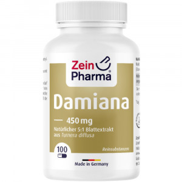 DAMIANA KAPSELN 450 mg 5:1 Blattextrakt