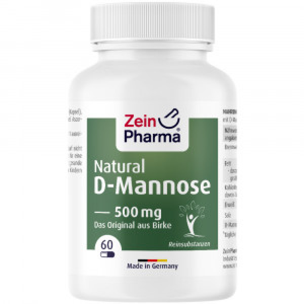 NATURAL D-Mannose 500 mg Kapseln