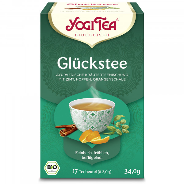 YOGI TEA Glückstee Bio Filterbeutel