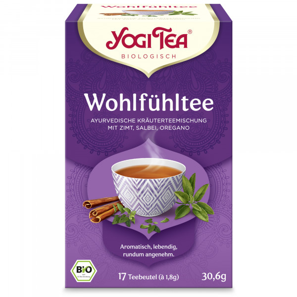 YOGI TEA Wohlfühl Bio Filterbeutel