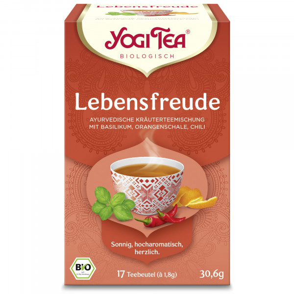 YOGI TEA Lebensfreude Bio Filterbeutel