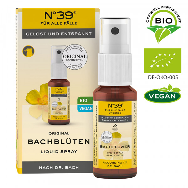 BACHBLÜTEN Notfall No.39 Spray BIO