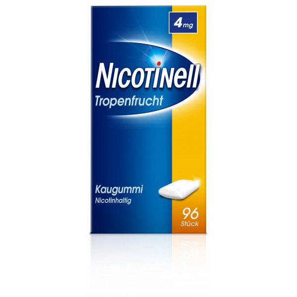 NICOTINELL Kaugummi Tropenfrucht 4 mg