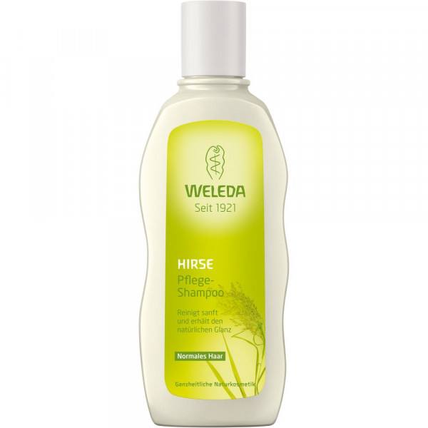 Weleda Hirse Pflege-Shampoo - reinigt sanft. Für normales Haar