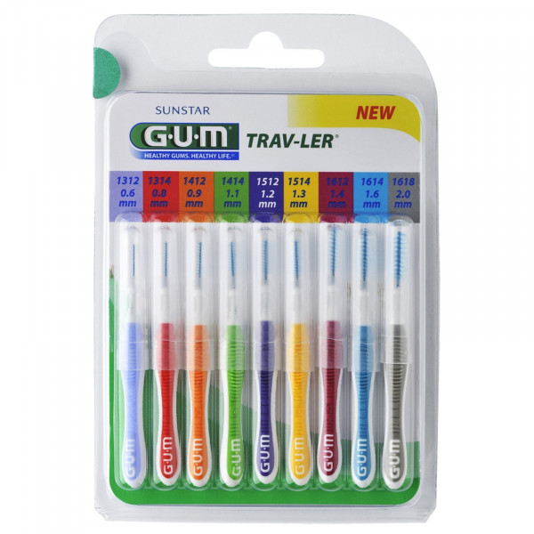 GUM TRAV-LER Sortiment Interdentalbürsten