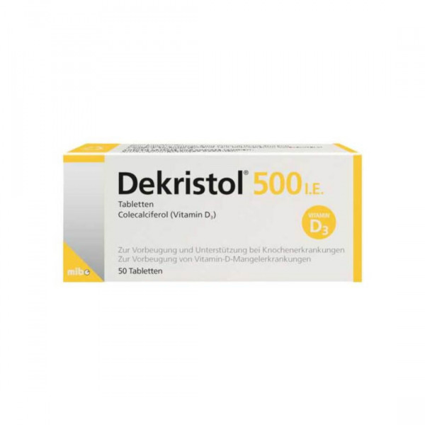 DEKRISTOL 500 I.E. Tabletten