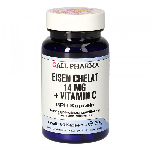 EISEN CHELAT 14 mg+Vitamin C GPH Kapseln