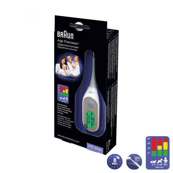 BRAUN THERMOMETER digital AgePrecision PRT2000