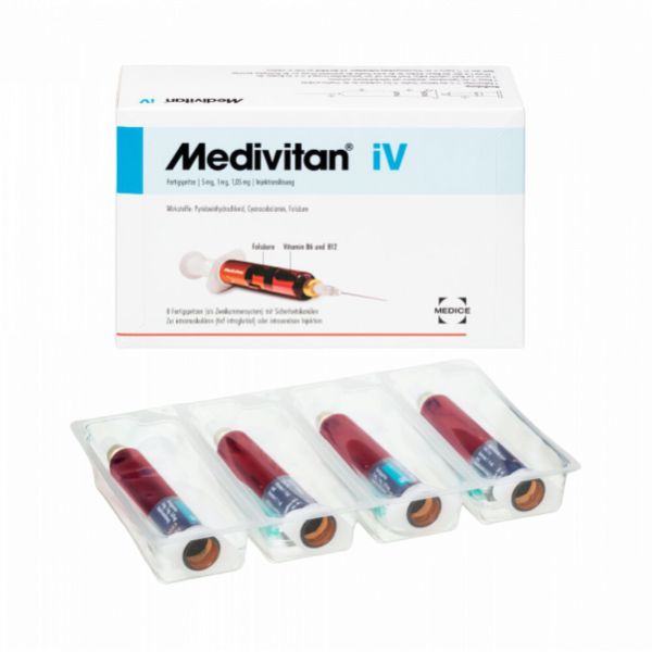 MEDIVITAN iV Injektionslösung in Zweikammerspritze