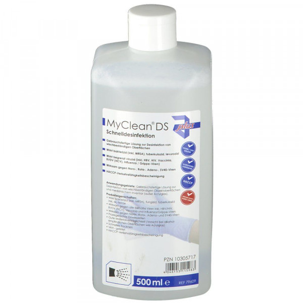 MYCLEAN DS Schnelldesinfektion neutral Serie plus